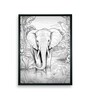 Jungle Symphony Elephant 24 x 32 inch Canvas Wall Art