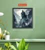 Masterpiece Lord Shiva 24 x 24 inch Canvas Wall Art