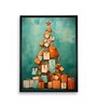 Merry & Bright Xmas 24 x 32 inch Canvas Wall Art