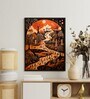 Peaceful Mountain Sunset 24 x 32 inch Canvas Wall Art