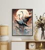 Sarus Crane Sky 24 x 32 inch Canvas Wall Art