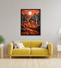 Serenity Peaceful Mountain 18 x 24 inch Canvas Wall Art