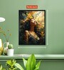 Sunlit Forest Radiant Girl 18 x 24 inch Canvas Wall Art