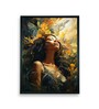 Sunlit Forest Radiant Girl 18 x 24 inch Canvas Wall Art