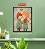 Warmth Within Boy & Girl 24 x 32 inch Canvas Wall Art