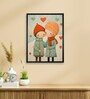 Warmth Within Boy & Girl 24 x 32 inch Canvas Wall Art