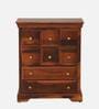Chitrinee Sheesham Wood Chest Of Drawers In Honey Oak Finish