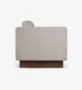 Chiyo Solid Wood 3 Seater Sofa In Brown Finish