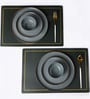 Glossy Blue Haven Melamine Plato Dinner Set Of 20 Pcs
