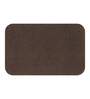 Chocolate Absorbent and Quick-Dry Polyester Bath Mats 30x45 cm