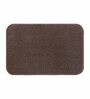 Chocolate Absorbent and Quick-Dry Polyester Bath Mats 38x58 cm
