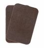 Chocolate Absorbent and Quick-Dry Polyester Bath Mats 38x58 cm