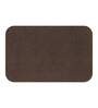 Chocolate Absorbent and Quick-Dry Polyester Bath Mats 50x70 cm