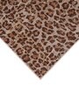 Chocolate Abstract Polyester 5' X 7' Machine Made Carpet