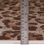 Chocolate Abstract Polyester 5' X 7' Machine Made Carpet
