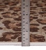 Chocolate Abstract Polyester 8' X 10' Machine Made Carpet