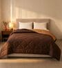 Brown & Caramel 200 GSM Reversible Comforter