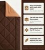 Brown & Caramel 200 GSM Reversible Comforter