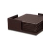 Chocolate Brown Chic Sip Coaster