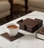 Chocolate Brown Chic Sip Coaster