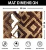 Chocolate Microfiber 16x24 Inches Super Soft Bath Mat