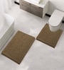 Chocolate Microfibre 16x24 Inches Lightweight Bath Mat
