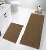 Chocolate Microfibre 16x24 Inches Lightweight Bath Mat