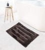 Chocolate Microfibre 18x30 Inches Absorbent Bath Mat