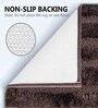 Chocolate Microfibre 18x30 Inches Absorbent Bath Mat