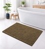 Chocolate Microfibre 18x30 Inches Lightweight Bath Mat