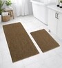 Chocolate Microfibre 18x30 Inches Lightweight Bath Mat