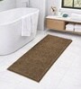 Chocolate Microfibre 23x47 Inches Lightweight Bath Mat