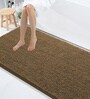 Chocolate Microfibre 23x47 Inches Lightweight Bath Mat