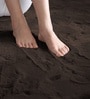 Chocolate Polyester 16x24 Inches Super Soft Bath Mat