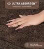 Chocolate Reversible Cotton Bathmat (40x60 cm)