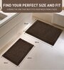 Chocolate Reversible Cotton Bathmat (50x80 cm)