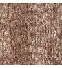 Brown Solid Shaggy Polyester 24x16 Inches AntiSkid Bath Mat