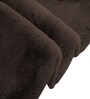 Chocolate Solid Polyester 3 X 5 Feet Machine Made Carpet