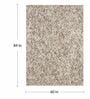 Chocolate Wool Abstract 7' x 5' Hand tufted Carpet