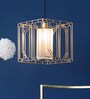 Iskra Choku Gold Glass & Iron Hanging Light