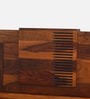 Chola King Size Bed Without Storage In Brown Colour