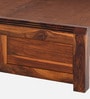 Chola Queen Size Bed Without Storage In Brown color