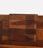 Chola Queen Size Bed Without Storage In Brown color