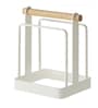 White Carbon Steel Chopping Board Stand