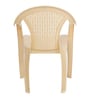 CHR2165 Plastic Chair in Beige Colour , Set of 4