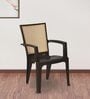 CHR2226 Plastic Chair in Season Rust Brown & Biscuit Colour, Set of 2