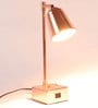 Rose Gold Chreosi Usb Charging Smart  Adjustable Study Lamp With Flip On/Off Switch