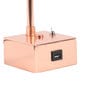 Rose Gold Chreosi Usb Charging Smart  Adjustable Study Lamp With Flip On/Off Switch