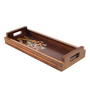 Chriping Birds Brown  Wooden  Serving Tray