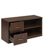 Christina TV Console for TVs in Walnut Finish